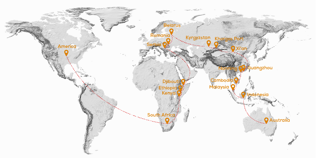 YUNENG on the Belt and Road